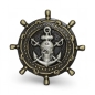 Preview: 2026 Pirate Geocoin – Ship Wheel