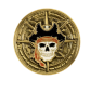 Preview: The Dead Sea Geocoin - Antique Gold