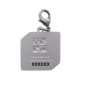 Preview: 2025 Block Parties Nano Geocoin/Zipper pull/Charm with Clasp