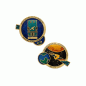 Mobile Preview: The Great Blue Switch Geocoin and Tag Set
