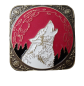Preview: Mystic Wolf Geocoin - Magic Wolf (glow)