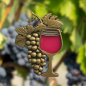 Mobile Preview: IN VINO VERITAS Geocoin - red wine