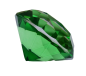 Preview: 4 cm glass diamond - green