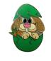 Preview: Rabbit in Egg Geocoin - Micki