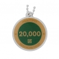 Preview: Milestone Geocoin and Tag Set - 20.000 Finds