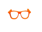 Preview: Brille für XS Micro Signal - orange