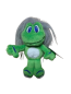 Preview: XS Micro Signal the Frog® Plush mit grauen Haaren
