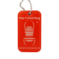 Preview: Geocaching QR Travel Bug® - Orange / Glow in the Dark