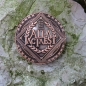 Preview: ALEA IACTA EST Geocoin - Antique Copper / Black LE 75