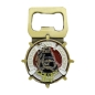 Preview: Golden Hint Bottle Opener Geocoin - Arabian Sea