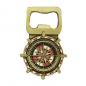 Preview: Golden Hint Bottle Opener Geocoin - Arabian Sea