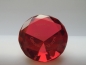 Mobile Preview: 6 cm Glasdiamant - Rot