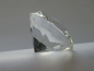 Preview: 4 cm glass diamond - clear
