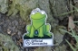 Preview: GeoPets Travel Tag - Günther der Kistenfrosch