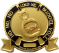 Preview: Crew of Golden Hint Geocoin - Fridtjof van Haudegen