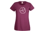 Mobile Preview: Ladyshirt mit GX-Logo, optional trackbar