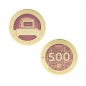 Mobile Preview: Milestone Geocoin and Tag Set - 500 Finds