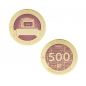 Preview: Milestone Geocoin und Tag Set - 500 Finds