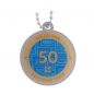 Preview: Milestone Geocoin und Tag Set - 50 Finds