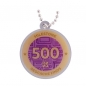 Preview: Milestone Geocoin und Tag Set - 500 Finds