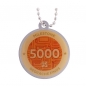 Preview: Milestone Geocoin und Tag Set - 5000 Finds