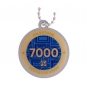 Mobile Preview: Milestone Geocoin and Tag Set - 7000 Finds