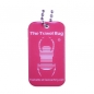 Preview: Geocaching QR Travel Bug® - Atomic Pink / Glow in the Dark