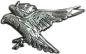 Preview: Spirit of Hawks Geocoin - antique silver