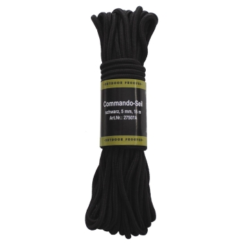 Seil 15 m - schwarz