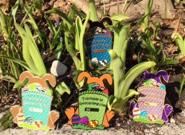 Clumsy Bunny Geocoin - Bibi XLE