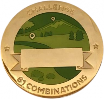 Challenges Geocoin und Tag Set - D/T Grid