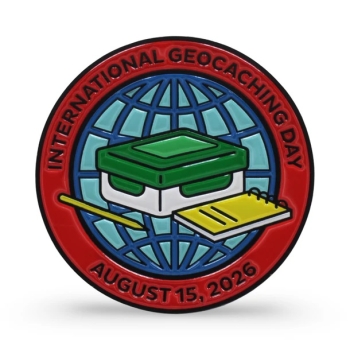 Preview: 2026 International Geocaching Day Geocoin