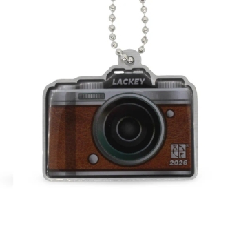 2026 Lackey Geocoin & Tag Set - Nickel Finish