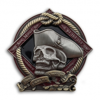 2021 Pirate Geocoin- Courage - two-tone