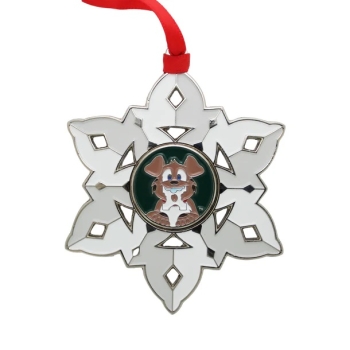 Preview: 2025 Snowflake Ornament Geocoin - Tracker