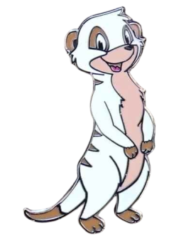 Edi the Meerkats Geocoin - glow