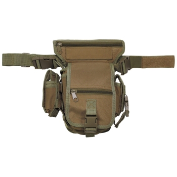 Hip Bag, coyote tan, leg- and beltfixing