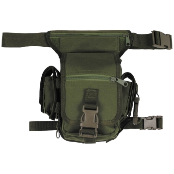 Hip Bag, OD green, leg- and beltfixing