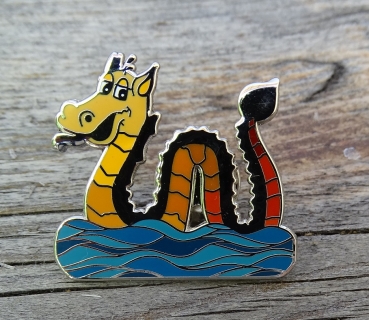 Nessie Pin - yellow