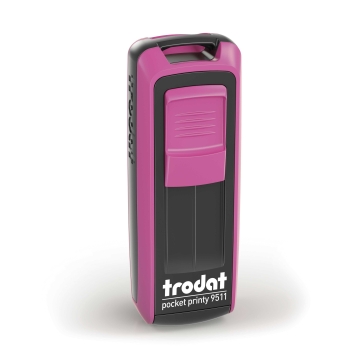 Trodat pocket printy stamp, 38x14mm in 8 colors