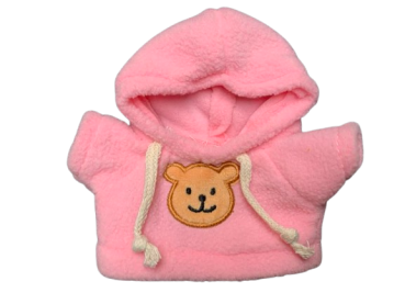 Fleece Hoddie - rosa