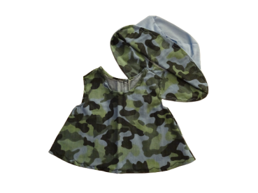 Kleid mit Hut für Signal 30 cm - tarnfarben