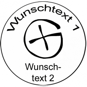 Stempel Trodat Printy, rund - 19mm