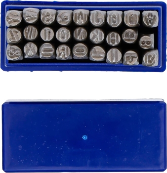 Preview: Letter Punch Set - 4 mm