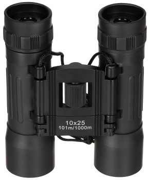 Preview: Binocular, foldable, 10x25 - black