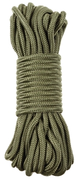 Seil Oliv 15 m – 5 mm für Geocaching & Cachebau