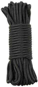 Seil schwarz 15 m – 5 mm für Geocaching & Cachebau