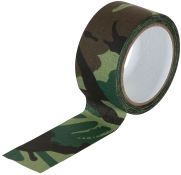 Gewebeband Woodland 10 m – Tarnband für Geocaching