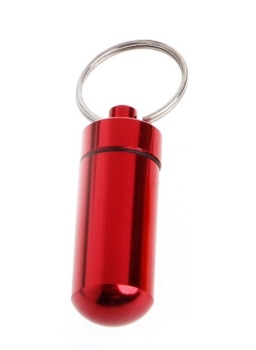 Small Aluminum Capsule - Red