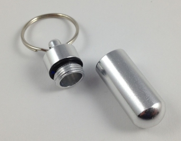 Small Aluminum Capsule - Silver